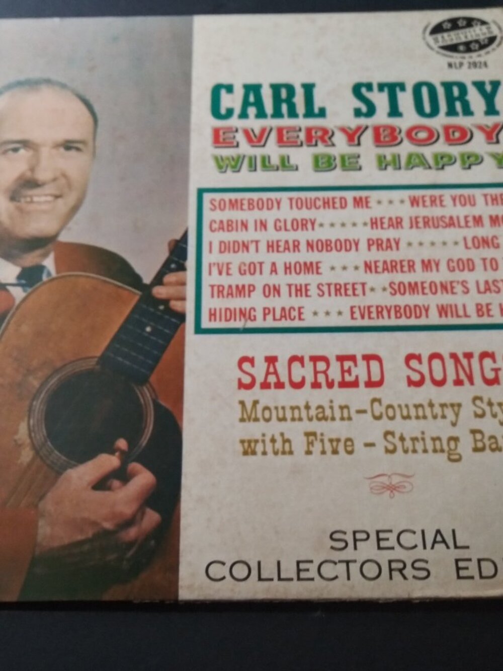 Carl Story – Everybody Will Be Happy VG Original Stereo Starday LP Record 1965